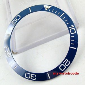 38 Mm Navy Blauwe Keramische Bezel Insert Voor 40 Mm Parnis Submariner Herenhorloge