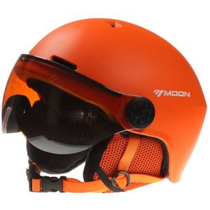 Mannen Vrouwen Ski Snowboard Helm Pc + Eps Oorbeschermer Goggle Veiligheid Skiën Helm Professionele Skiën Sneeuw Sport Snowboard Helm