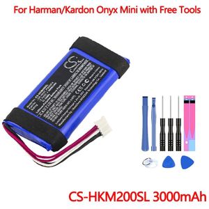 Bluetooth Speaker Batterij CS-HKM200SL Voor Harman/Kardon Onyx Mini Fabriek Prijs Batterijen CP-HK07, p954374 Akku 3.7V 3000Mah