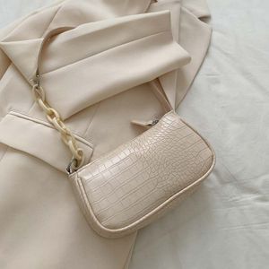Pu Lederen Crossbody Tas Voor Vrouwen Mini Messenger Bag Retro Avond Handtas Keten Schoudertassen Kleine Portemonnee Vrouwelijke Bols