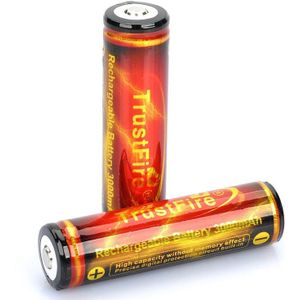 Met Bescherming Boord 18650 3.7V 3000 Mah Oplaadbare Lithium-Ion Batterij Trustfire 18650 Batterij Voor Zaklamp