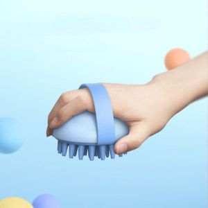 1Pc Multifunctionele Silicagel Shampoo Bad Borstel Wasmachine Bad Zachte Borstel Hoofd Massage Borstel Bad Borstel Diepe Cleaner
