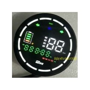 Elektrische Scooter Display 48v60v72v Snelheidsmeter Insrtument Dashboard Voor Pedaal Motorfiets Ebike Motor Skateboard Driewieler