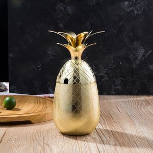 Ananas Cup Rvs Cocktail Cup Royal Hawaiian Metalen Glas Wijn Tumbler Bier Mok Moskou Mule Cup