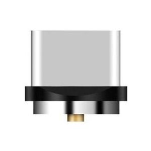 2 Stuks Magnetische Plug Micro Usb/Type C / 8 Pin/Verlichting Adapter Usb Plug (Alleen Magnetische plug) voor Ronde Hoofd Magnetische Kabel