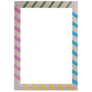 Frame Photo Booth Props Fotografie masker papieren Kaart Bruiloft/verjaardag/Party Decoratie strip Wh