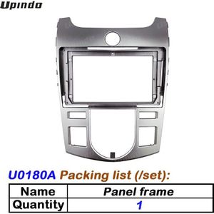 2 Din 9 Inch Auto Radio Fascias Dashboard Frame Installatie Dvd Gps Mp5 Android Multimedia Speler Voor Kia Forte ~