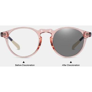 Royal Meisje Kleur Veranderen Anti-Blauw Licht Bril Mannen Vrouwen Chameleon Tr Zonnebril Dag Nachtzicht Bestuurder eyewear Os025