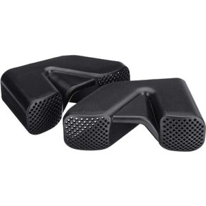 1 Paar Auto Airconditioning Outlet Vent Roosters Covers Voorstoel Ac Heater Floor Vent Protector Voor Nissan X-trail T32 Qashqai J11