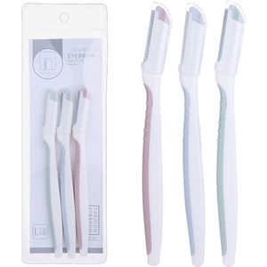 6Pcs Razor Rvs Make-Up Tool Trimmer Scheermes Schraper