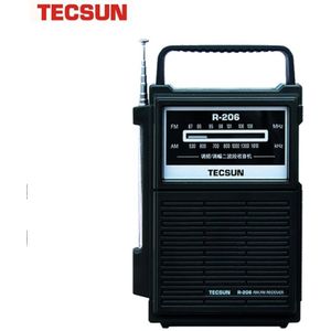 Originele Tecsun R-206 Radio Fm/Mw Hoge Gevoeligheid Radio Ontvanger Desheng R206 Digitale Ontvanger Voor Ouderen
