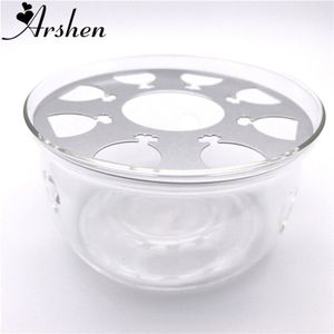 Arshen Hittebestendige Glazen Theepot Basis Voor Familie Koffie Water Geurende Thee Warmer Kaars Heater Base Metalen Warmtegeleiding Pad