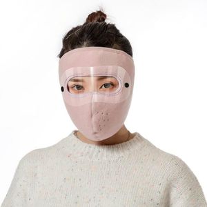 Winddicht En Warm Volgelaatsmasker Antifog Verwijderbare Oogbescherming Screen Winter Warm Fietsen Masker Motorfiets Masker