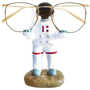 Astronaut Standbeeld Brillen Stand Multi-purpose Carry Mobiele Telefoon/Bril/Ipad/Penhouder Thuis Desktop Decoratie
