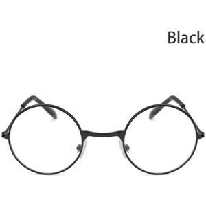 Transparante Eyewear Glas Ronde Metalen Brilmontuur Spektakel Clear Lens Optische Baby Jongens Meisjes Brillen Fotografie Props
