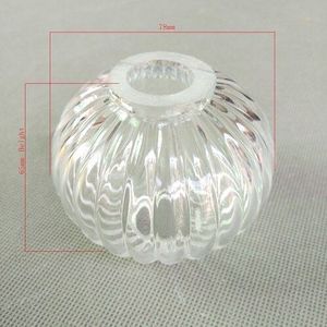 168x68mm clear kroonluchter corn shaped centrale pijler versierd vaas voor kristallen kroonluchter