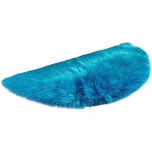 Wol Imitatie Schapenvacht Tapijten Faux Fur Non Slip Slaapkamer Shaggy Tapijt Matten