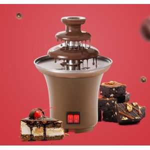 Mini Chocolade Fontein Voor Fondue Machine Chocolade Smelt Met Verwarming