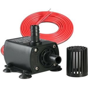 DC 12 V Micro Borstelloze Aquarium Dompelpomp Waterdichte Tank Camper Caravan Camper 280L/H