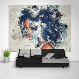 Abstract Meisje Tapestry Art Wall Opknoping Sofa Tafel Bed Cover Home Decor