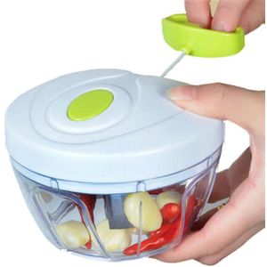 Mini Knoflook Snijmachine Handleiding Voedsel Chopper Vleesmolens Grond Vlees Groenten Chopper Salade Cutter Kitchen Tools Accessoires