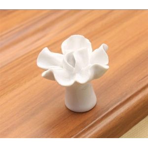 10 stks 40mm Kleurrijke bloem Keramische Kast Knoppen Deur Handgrepen Kast Lade Kast Meubels Handvat Knoppen