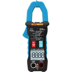 Mini Digitale Stroomtang True Rms Spanning Weerstand Capaciteit Multimeter Temperatuur Auto Range Elektrische Meter Tester