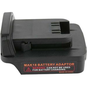 Conversie Adapter Voor Makita 18V Li-Ion Batterij Adapter Voor Milwaukee M18 Boor Li-Ion Power Tools Batterij Adapter