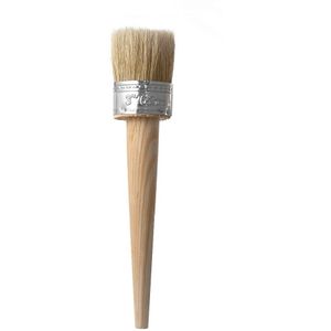 1 Pc Hout Grote Borstels Met Natuurlijke Haren Krijt Verf Wax Borstel Voor Schilderen Of Waxen Meubels Stencils Volkskunst home Decor