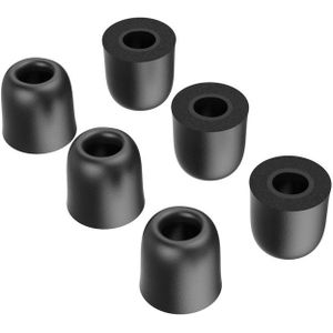 Tennmak 12Pcs Ultra Sterke Oortelefoon Memory Foam Oordopjes Oor Tips Oordopjes Oordopjes Tip Pak Voor 4.5-6.0Mm nozzle Oortelefoon