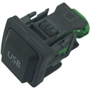 LEEWA Auto OEM RCD510 RNS315 USB Kabel Met Schakelaar Voor VW Golf MK5 MK6 VI 5 6 Jetta CC Tiguan passat B6 Armsteun Positie # CA1698