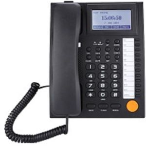 Caller Id Handfree Corder Telefoon Fixe Vaste Telefoon Thuis Mulitfunction Knop Ruisonderdrukkende Dual-Port Extension Set