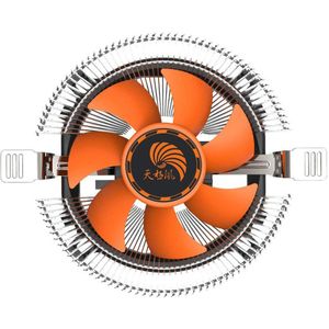 Lange Levensduur Super Stille Computer Pc Cpu Cooler Cooling Fan Heatsink Voor Intel LGA775 1155 Amd AM2 AM3 754