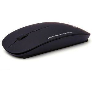 3 Modus 2.4Ghz Draadloze + Bluetooth 2 In 1 Draadloze Muis 1600 Dpi Ultra-Dunne Ergonomisch Draagbare Optische muizen Computer Pc