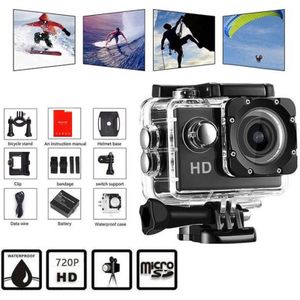 720P Action Camera Ultra Hd Onderwater Outdoor Mini Sport Camera Waterdicht Cam Screen Kleur Waterbestendig Video Surveillance