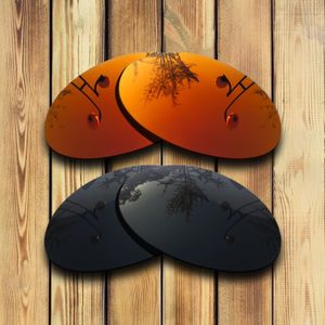 100% Precies Gesneden Gepolariseerde Vervanging Lenzen Voor Romeo 1 Zonnebril Effen Zwarte Kleur-Keuzes