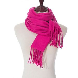 Urdiamond Vrouwen Winter Lange Sjaal Effen Kleur Warme Sjaal Sjaals Voor Dames Zachte Casual Shawl Wrap Vrouwelijke Bufanda