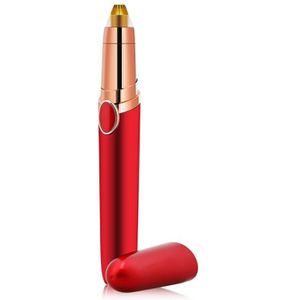 Elektrische Wenkbrauw Trimmer Scheerapparaat Vrouwen Wenkbrauw Trimmer Pijnloos Ontharing Pennen Make-Up Eye Brow Scheermes Draagbare Haar Epilator
