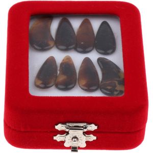 8 Stuks Guzheng Nagels Met Case Voor Kinderen Volwassen Praktijk Stage Accessoire