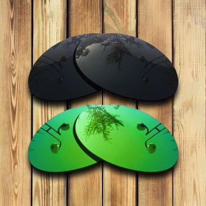 100% Precies Gesneden Gepolariseerde Vervanging Lenzen Voor Romeo 1 Zonnebril Effen Zwarte Kleur-Keuzes