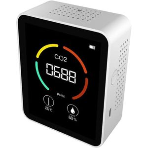 Vochtmeter, GM630 Inductie Houtvochtmeter Temperatuurvochtigheidstester Lcd Scherm Hygrometer