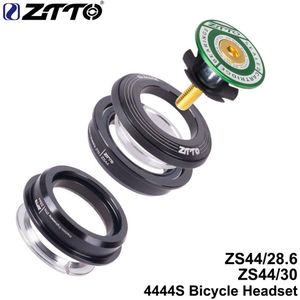MTB Bike Road Headset ZS44 44mm 1-1/8 ""28.6mm Rechte Buis Vork Mountainbike Frame Lage profiel Semi-geïntegreerde Headset 4444S