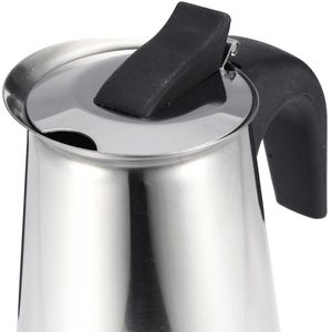 200/450Ml Draagbare Espresso Koffiezetapparaat Moka Pot Rvs Met Elektrische Fornuis Filter Percolator Koffie Brouwer Waterkoker