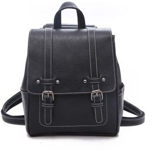 Vintage Lederen Anti Diefstal Rugzak Vrouwen Reizen Mode Back Pack Mochila Para Mujer Kleine Zakken Trend