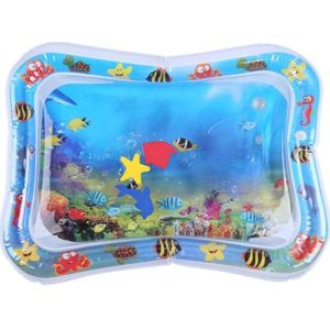 Baby Opblaasbare Water Speelkleed Kleurrijke Oceaan Koninkrijk Pvc Niet Giftig Baby Kids Leuke Activiteit Zwembad Kussen 66x50cm