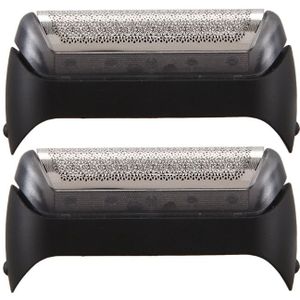 2 Pcs Elektrische Mesh Duurzaam Scheerapparaat Folie Hoofd Onderdelen Voor Braun 10B/20B Model 190 180 170 1775