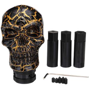 Universele Skull Head Style Car Truck Manual Pookknop Lever Shifter Versnellingspook