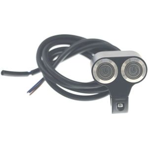 Moflyeer Motorfiets Switches Stuur Mount Schakelaar Koplamp Gevaar Rem Mistlamp Led Indicator Modificatie Eindslag