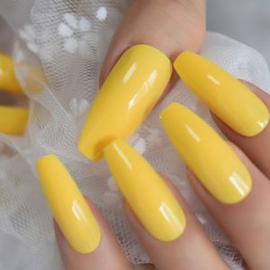 Extreem Ballerina Nail Art Tips Glossy Naakt Roze Shimmer Glitter Patroon Kunstnagels Dunne Lichte Kleur Ontworpen Tips