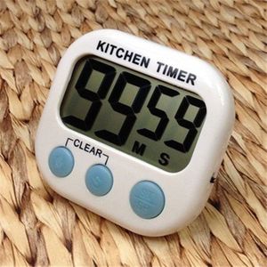 Grote LCD Keuken Koken Timer Count-Down Up Klok Luid Alarm Magnetische